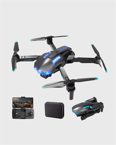 4K Kamera Özellikli Katlanabilir Drone Wi-Fi ve Yükseklik Sabitlemeli