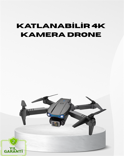 4K Katlanabilir Drone Uzaktan Kontrollü Wi-Fi Görüntü Aktarımlı