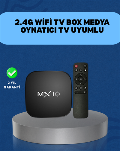 4K Medya Kutusu HDMI-USB Bağlantılı Android TV Çözümü
