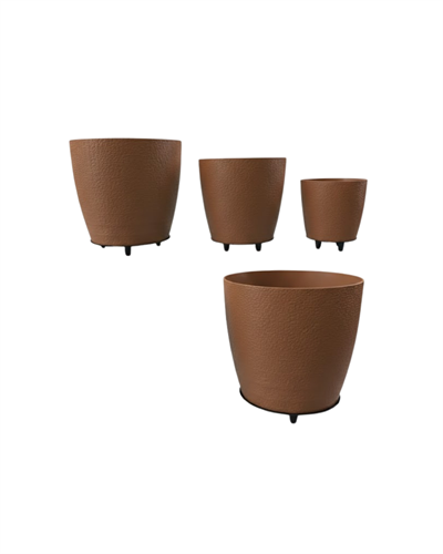 4LÜ VAZO KAHVERENGİ