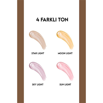4lü Likit Highlighter Aydınlatıcı Seti