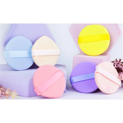 4lü Tutmalı Pudra Makyaj Süngeri Puf Seti