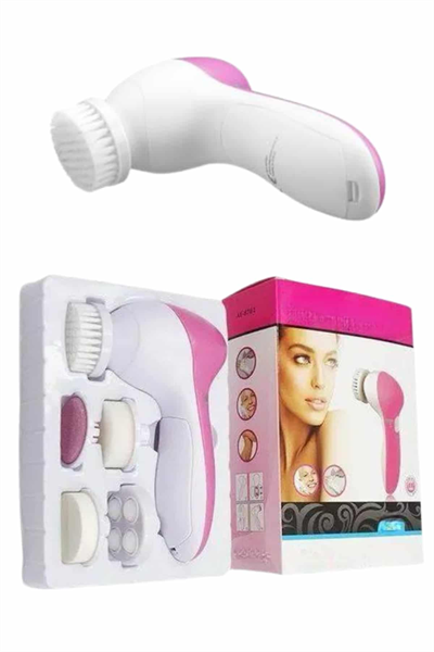 5 Başlıklı Titreşimli Cilt Temizleme Seti Canlandırıcı ve Onarıcı