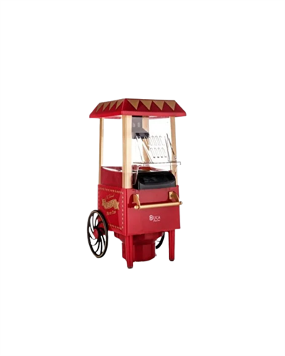 5 Dakikada Popcorn Hazırlayan Yağsız Patlatma Makinesi