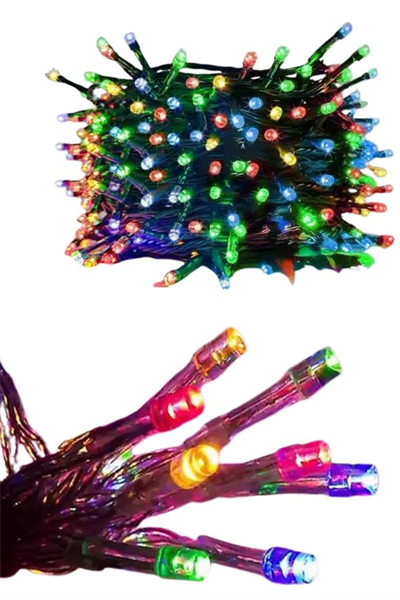 5 Metre Ampul LED Işık Renkli RGB Çok Renkli Led Aydınlatma