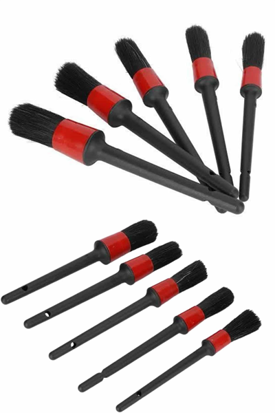 5 Parça Araç İçi Temizlik Fırçası Araç İçi-Dışı Temizleme Fırça Seti