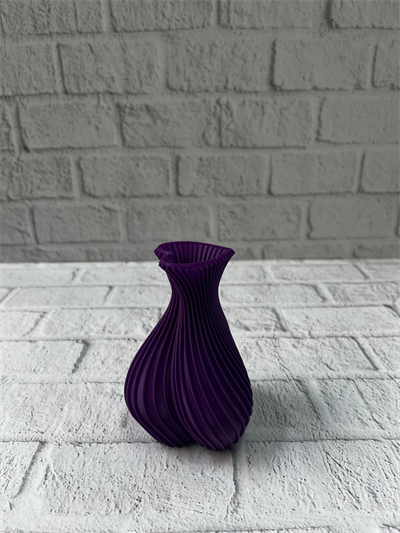 5 cm Mor Kalp Formlu Mini Vazo Modern Mini Dekor Ürünü