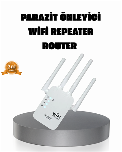 50 Cihaz Destekli 300Mbps Kablosuz Sinyal Güçlendirici RJ45 Kablolu Kullanım