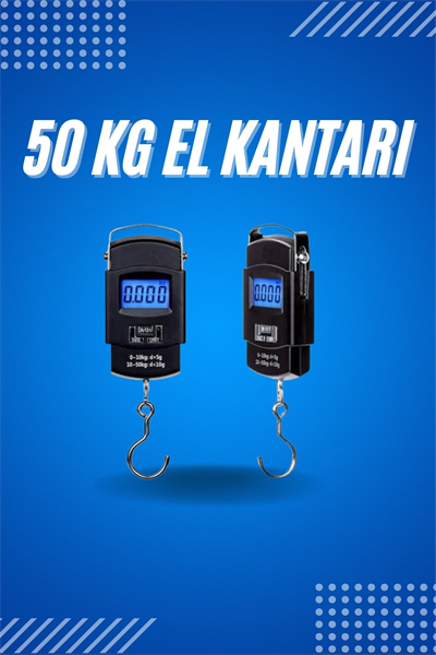 50 Kg Dijital El Terazisi Cep Tartısı El Kantarı Terazi