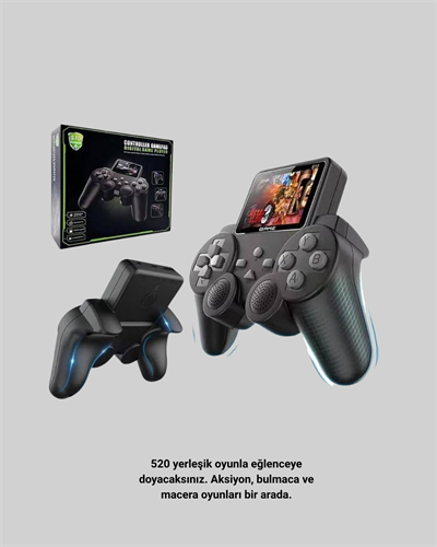 500 Oyun Tek Cihazda! Nostalji ve Eğlence Yanınızda