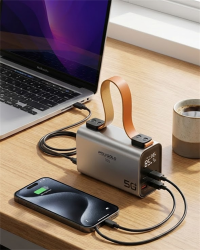 50000 mAh Powerbank Süper Hızlı Şarj LED Dijital Göstergeli Taşınabilir Şarj Cihazı