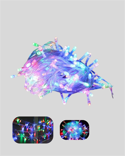 50’li LED Şeffaf Kablolu 5 m Aydınlatma Işık Süsleme Led