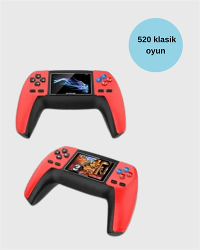 520 Oyunlu Taşınabilir Retro Oyun Konsolu | P5 GamePad