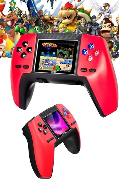 520 Retro Oyunlu El Konsolu Atari Oyun Konsolu Taşınabilir