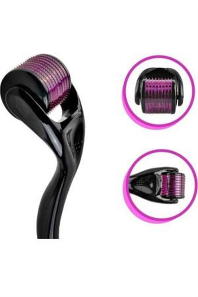 540 Iğneli Derma Roller 1Mm Titanyum Uçlu Saç Kaş Serum Kullanımına Uygun