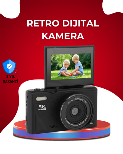 5K Ultra HD Kamera Gülümseme Algılama Otofokus 18x Optik Zoom