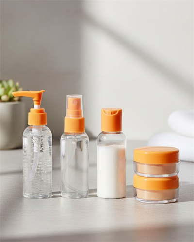 5Lİ SEYAHAT ŞİŞESİ TURUNCU