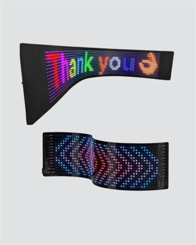 5V USB Akıllı Piksel LED Panel – Mobil Uygulama Kontrollü, Renkli Işık Efektli