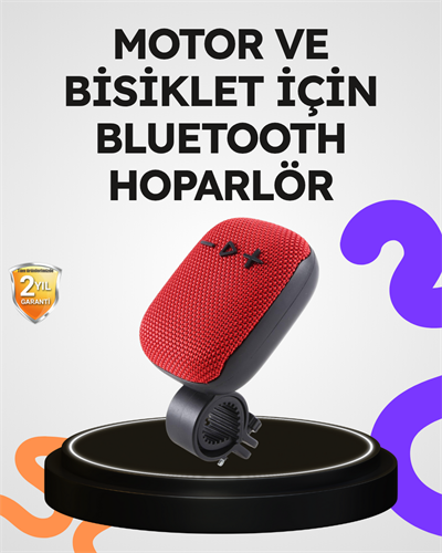 5W Kablosuz Bluetooth Hoparlör Güçlü Bas ve FM Radyo