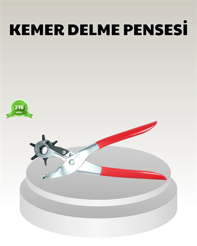 6 Başlıklı Kemer Delme Pense Paslanmaz Çelik Çok Amaçlı