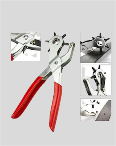 6 Başlıklı Kemer Delme Pense Paslanmaz Çelik Çok Amaçlı