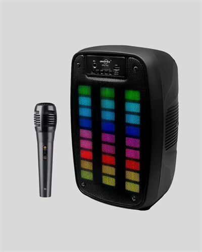 6.5” LED Işıklı GTS 1793 Bluetooth Hoparlör Güçlü Bass ve FM Destekli