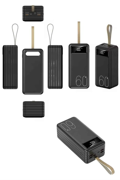 60.000 Mah Hızlı powerbank