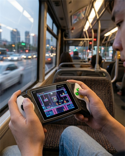 620 Klasik Oyunlu Mini El Konsolu Şarjlı Batarya HD Görüntü