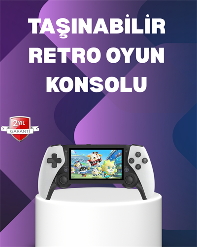 64GB Hafızalı Emülatör Destekli Oyun Konsolu