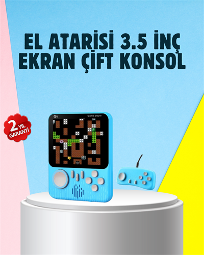 666 Klasik Oyunlu Mini Retro Konsol – Büyük Ekran Desteği