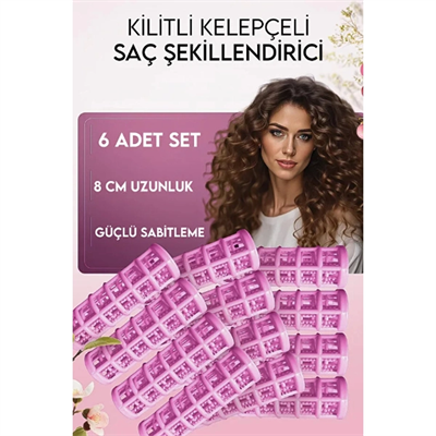 6lı Bigudi Seti