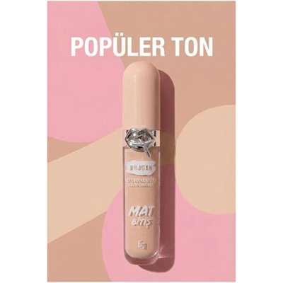 6lı Mat Bitişli Fondöten Seti