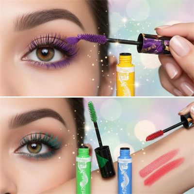 6lı Renkli Maskara Seti