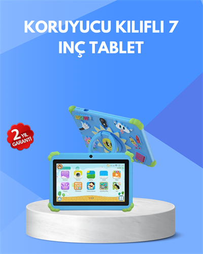 7 İnç Android Tablet WiFi Bluetooth ve Çift Kamera Destekli