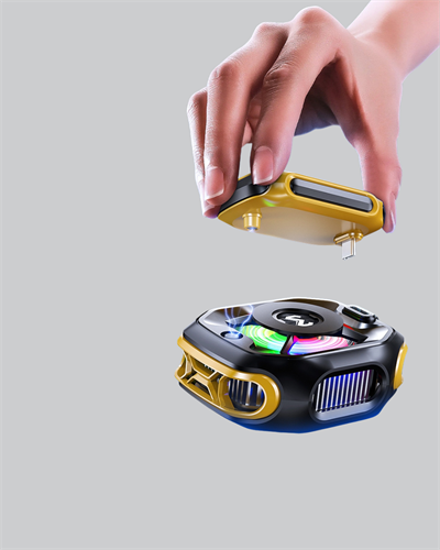 7 Kanatlı Vortex Fanlı Akıllı Telefon Soğutma Aparatı