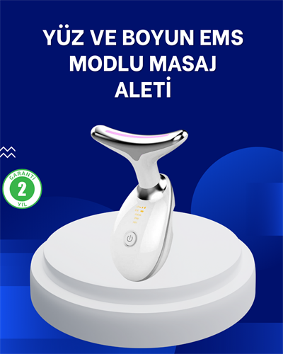 7 Renkli LED Cilt Yenileyici Masaj ve Bakım Cihazı