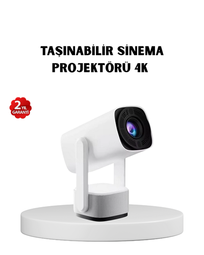 720p HD Projeksiyon Cihazı – Uzun Ömürlü Ampul, Canlı Renkler ve Evde Sinema Keyfi