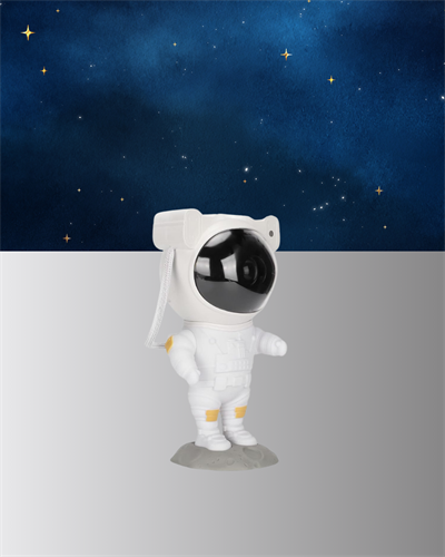 8 Efektli Astronot Galaxy Projektör Uzaktan Kumandalı LED Gece Lambası