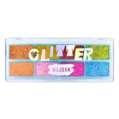 8 Renk Yaz Glitter Far Paleti - 2li Set