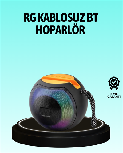 8 Saat Çalma Süreli Taşınabilir Bluetooth Hoparlör