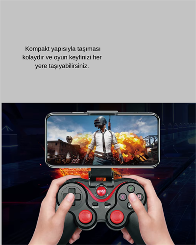 8 Saat Pil Ömrü Sunan Kablosuz Oyun Kumandası