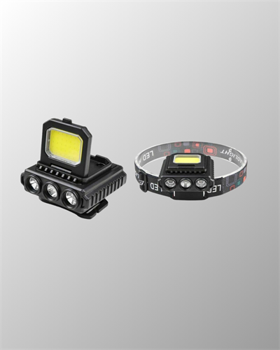 800 Lumen Çok Fonksiyonlu LED Kafa Lambası Type C Şarjlı