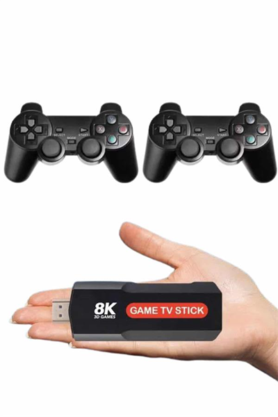 8K Ultra HD Game Box 36500 Oyunlu Game Stick Oyun Konsolu