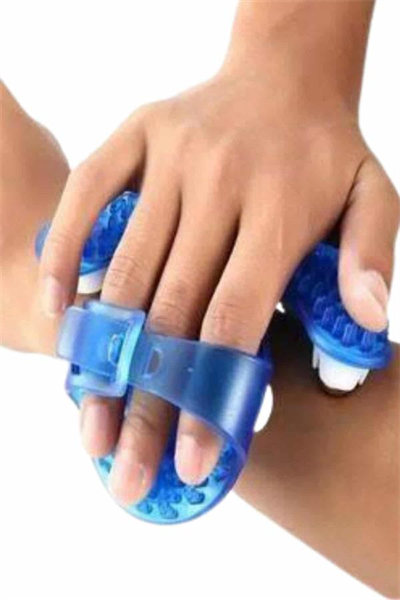 9 Bilyeli Masaj Eldiveni Tüm Vücut Masajına Uygun Kafa Masaj Aleti