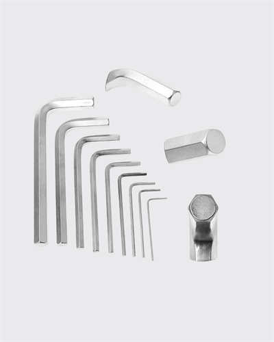 9 Parça Alyan Anahtar Seti Farklı Metrik Ölçü Pratik Taşıma