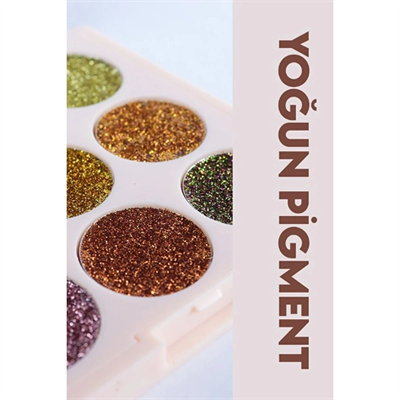 9 Renk Glitter Diamond Far Paleti - 2li Set