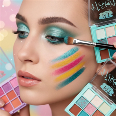 9 Renkli Far Paleti - 3lü Set