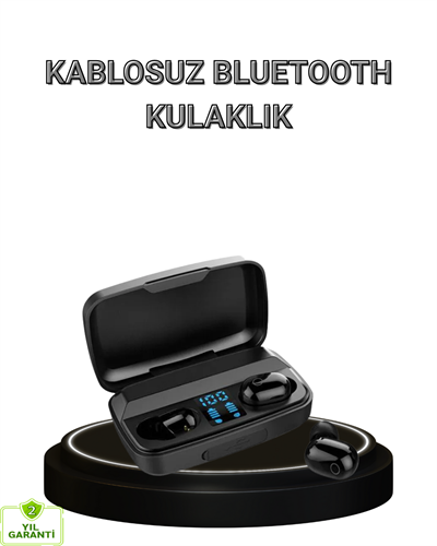 A10s Kablosuz Kulaklık  Çipli Uzun Pil Ömürlü Dokunmatik