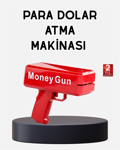 ABS Malzemeli Para Saçma Tabancası Etkinlik ve Parti Kullanımına Uygun