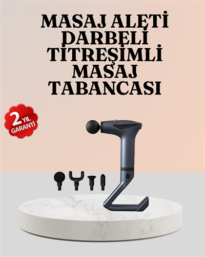 AKTÜEL 3in1 Taşınabilir Şarjlı Titreşimli Masaj Cihazı Çok Fonksiyonlu